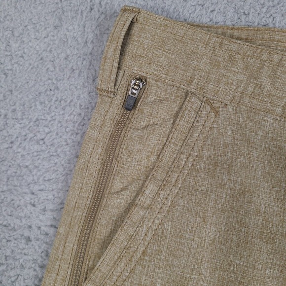 GH Bass & Co Shorts Mens 43 Brown Explorer Golf Hiking Polyester Blend - Picture 5 of 13